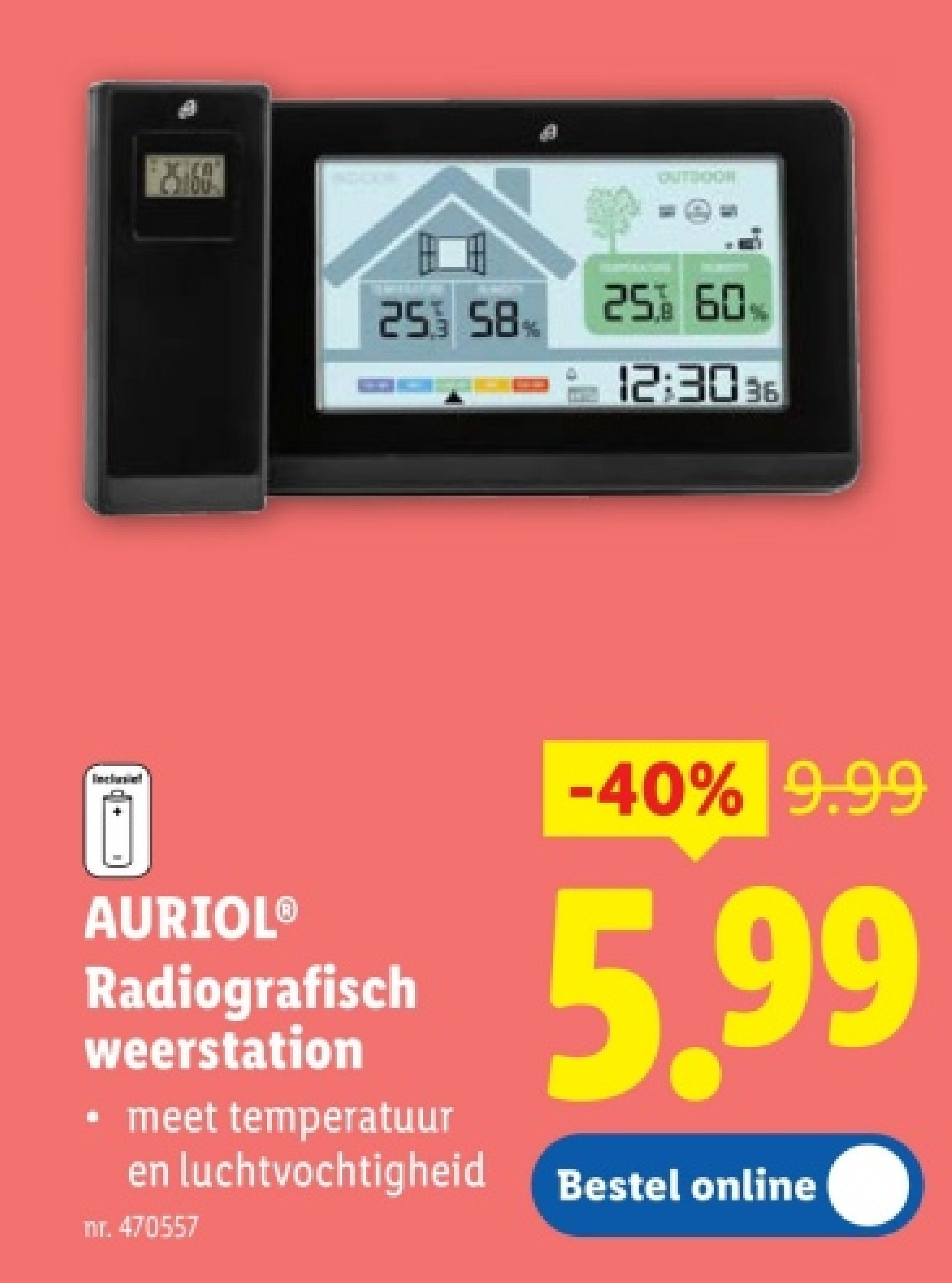 Radiografisch weerstation