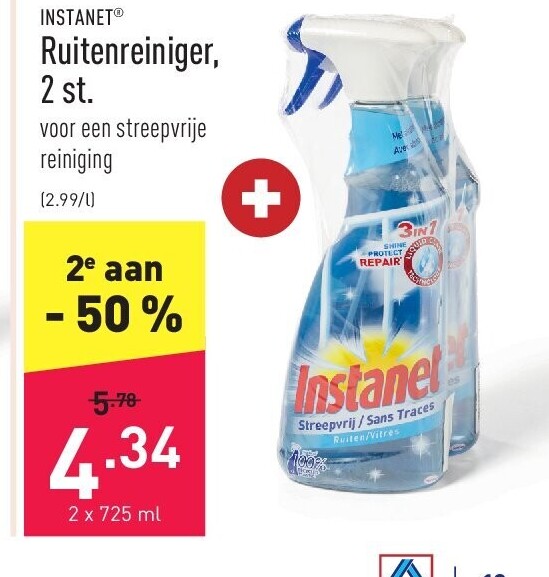 Ruitenreiniger, 2 st.