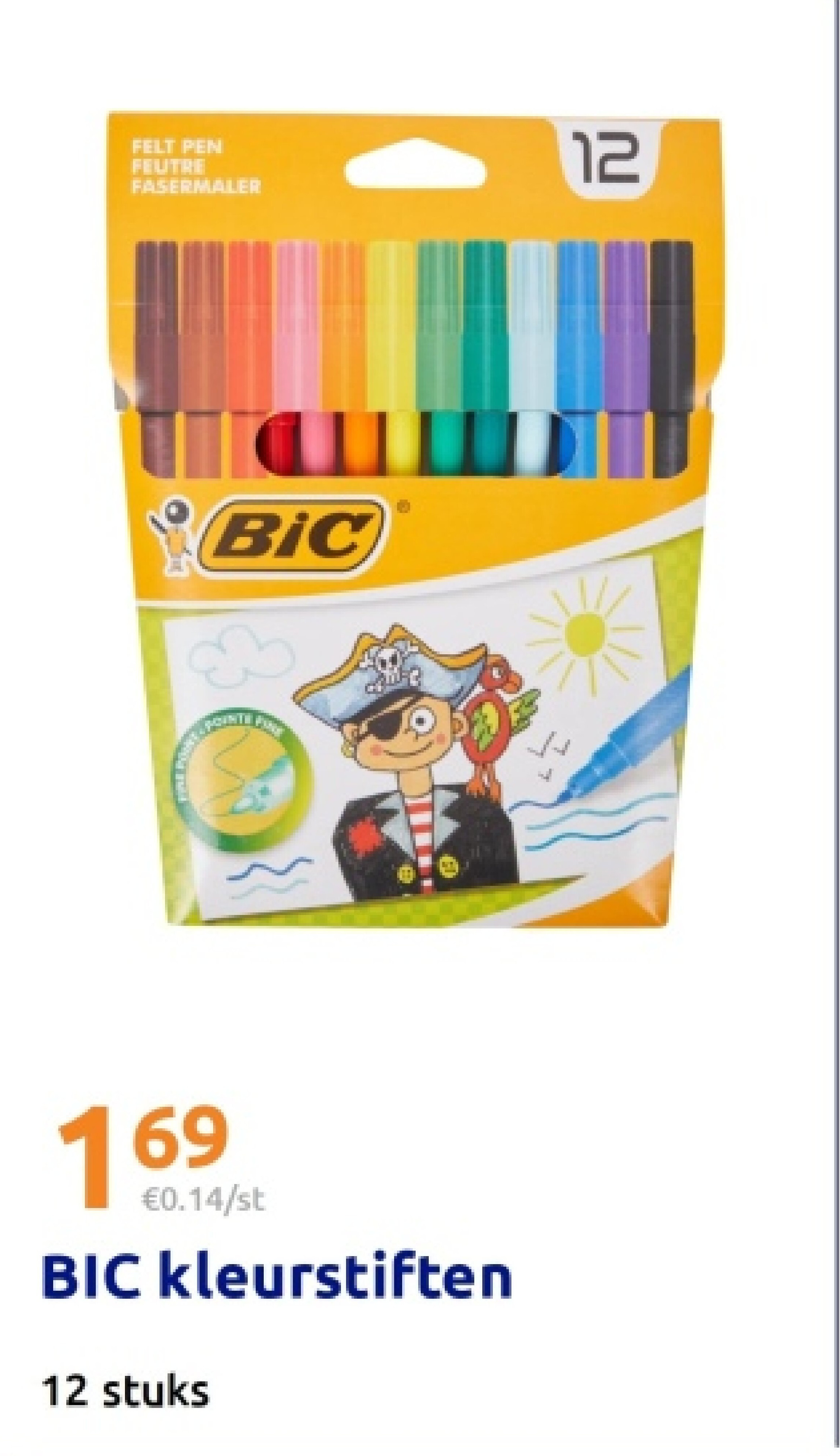 BIC kleurstiften