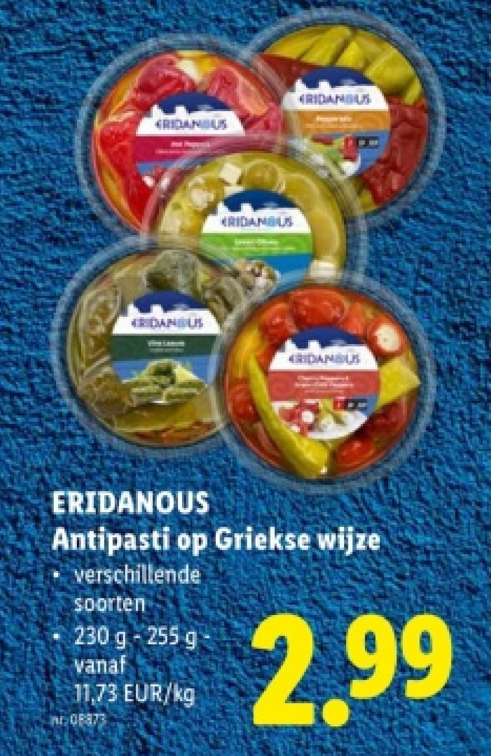 Antipasti op Griekse wijze