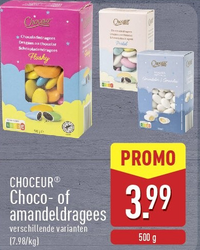 Choco- of amandeldragees