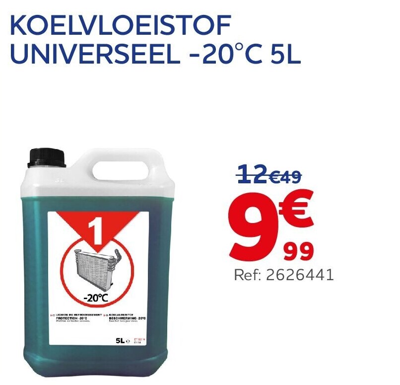 KOELVLOEISTOF UNIVERSEEL -20°C 5L