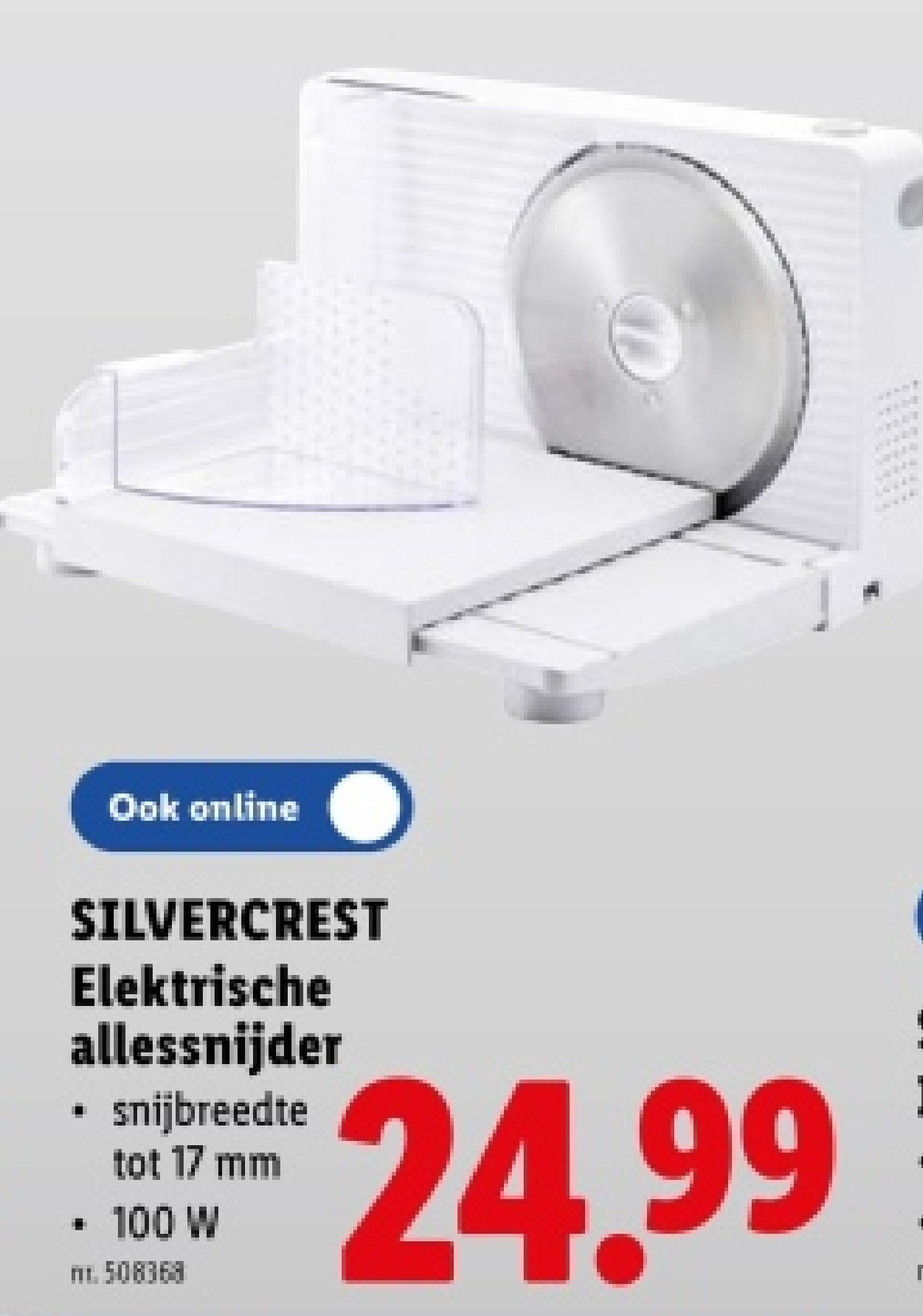Elektrische allessnijder