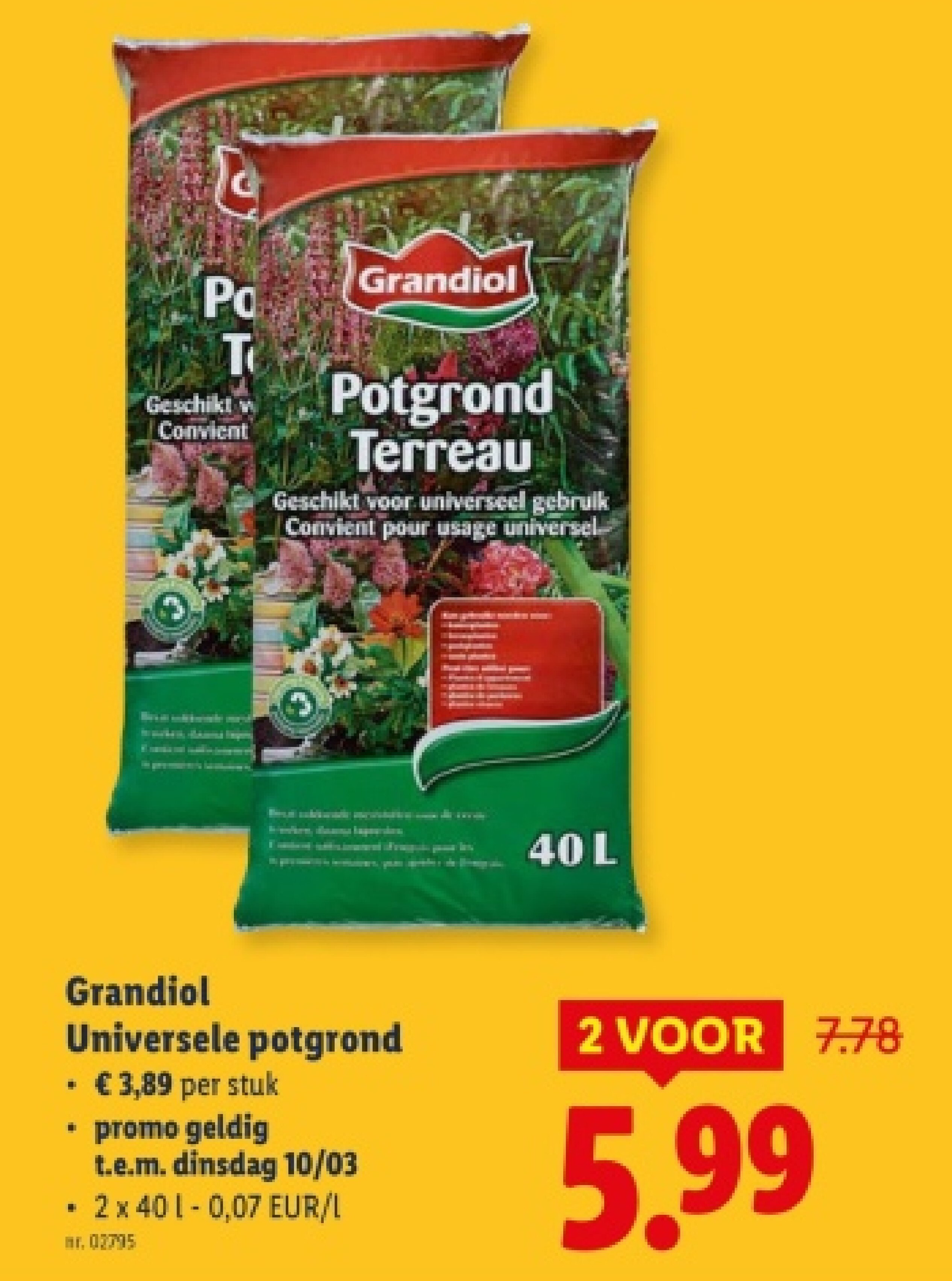 Universele potgrond