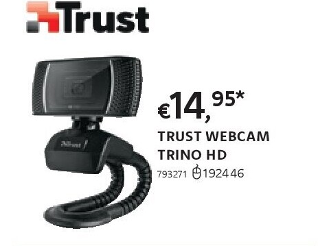TRUST WEBCAM TRINO HD