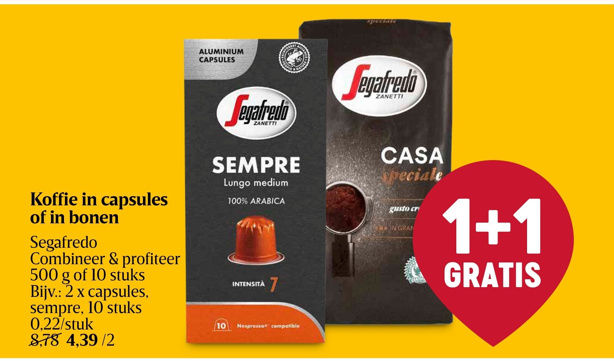 Koffie in capsules of in bonen