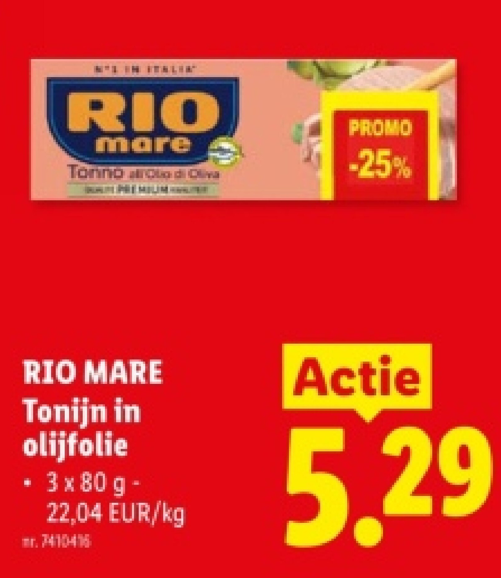Tonijn in olijfolie
