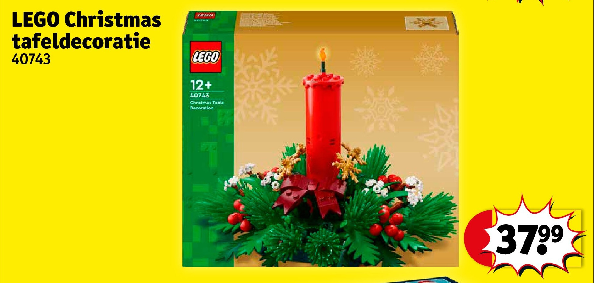 LEGO Christmas tafeldecoratie