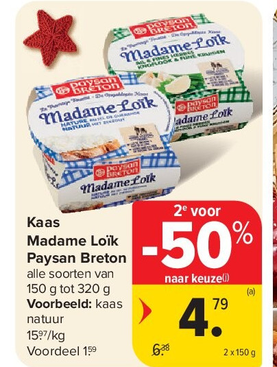 Kaas Madame Loïk Paysan Breton