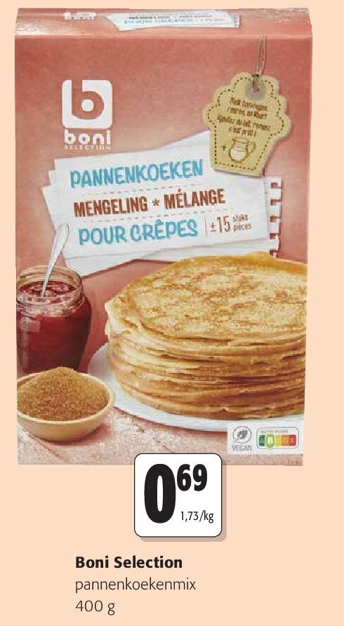 Boni Selection pannenkoekenmix 400 g