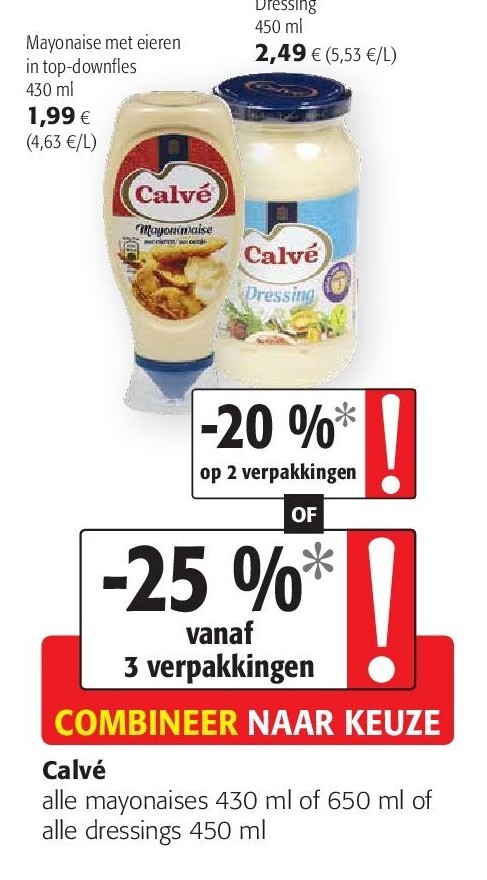 Calvé Dressing 450 ml