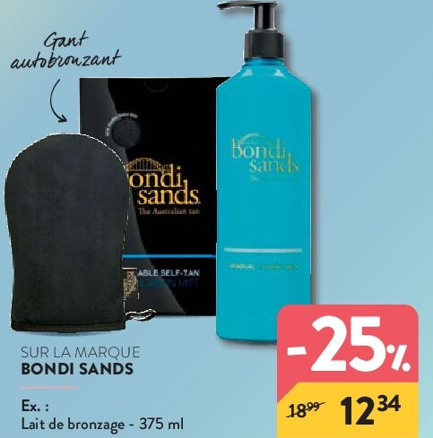 SUR LA MARQUE BONDI SANDS
