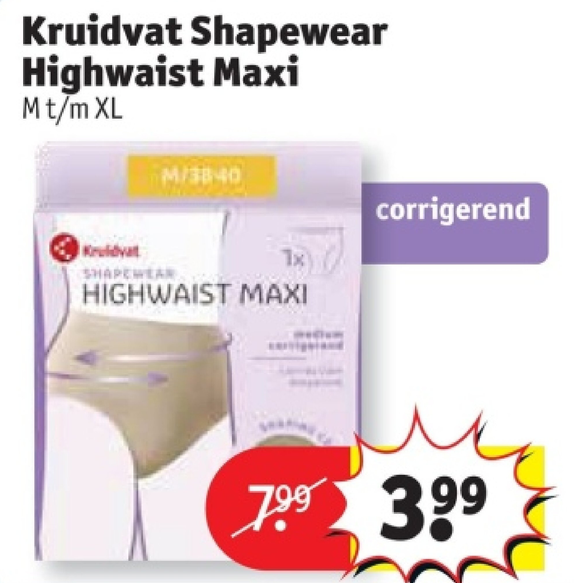 Kruidvat Shapewear Highwaist Maxi