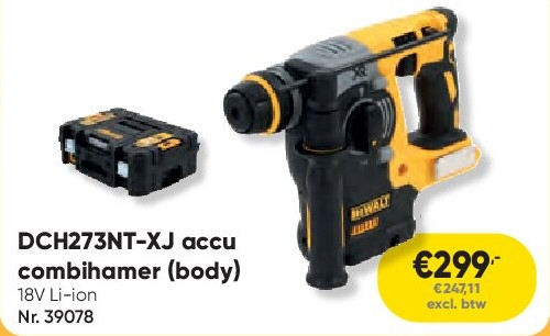 DCH273NT-XJ accu combihamer (body)