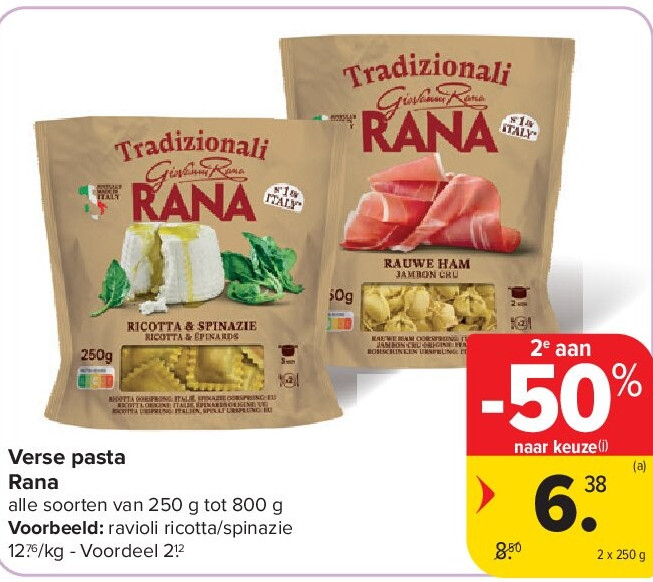 Verse pasta Rana