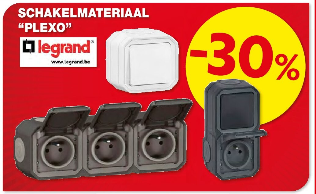 SCHAKELMATERIAAL “PLEXO”