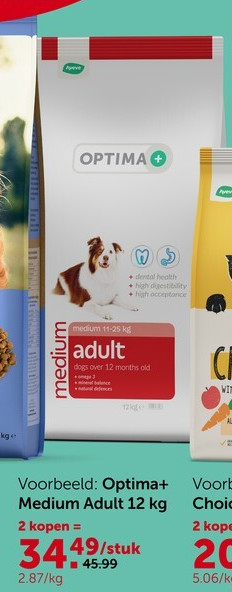 Optima+ Medium Adult 12 kg