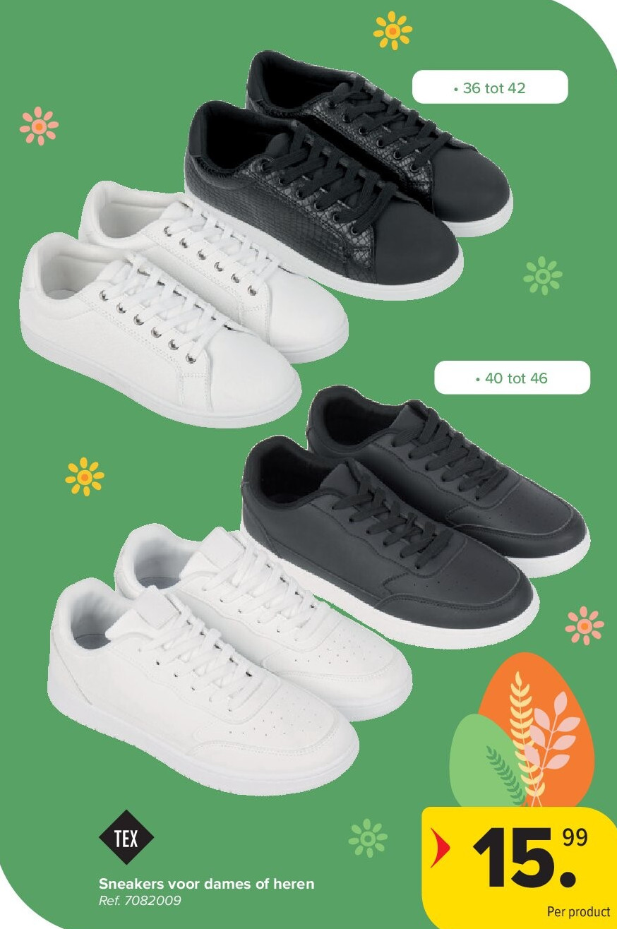 Sneakers voor dames of heren