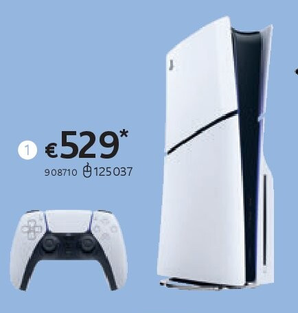 PS5 CONSOLE SLIM WIT