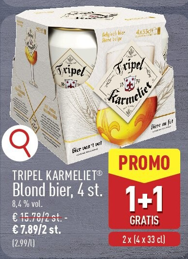 Blond bier, 4st.