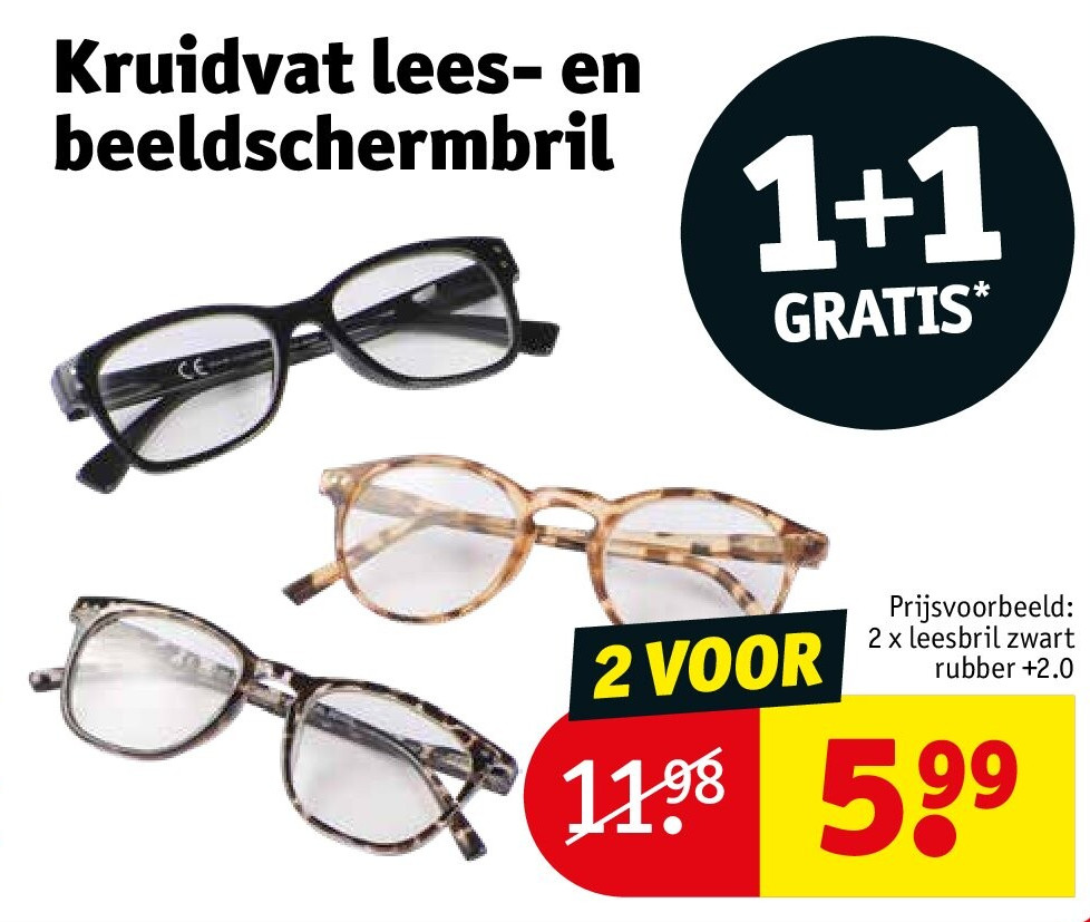 Kruidvat lees- en beeldschermbril