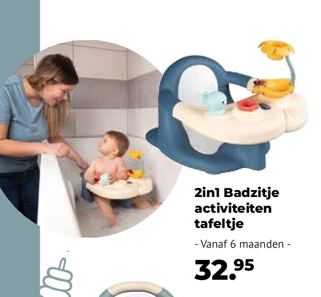 2in1 Badzitje activiteiten tafeltje
