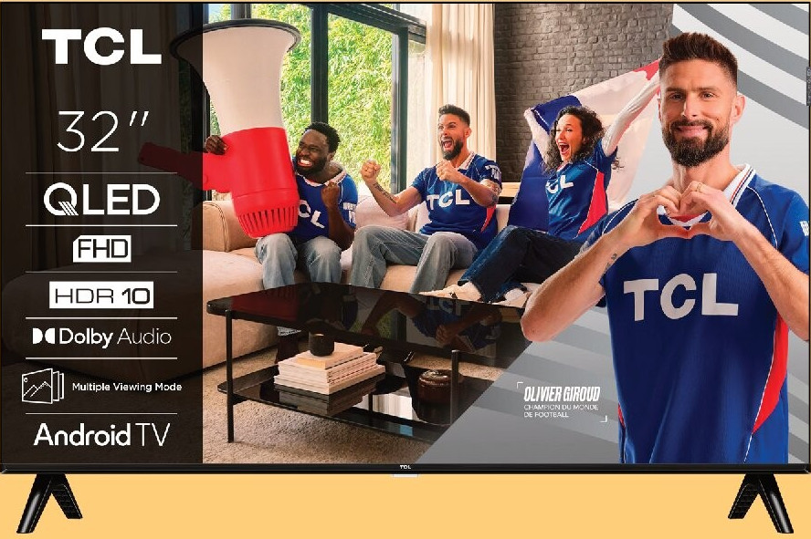 TV QLED 32 pouces / 80 cm TCL 32S5L