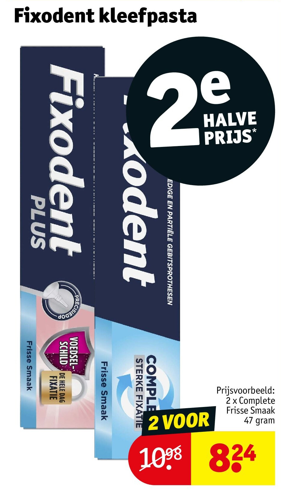 Fixodent kleefpasta