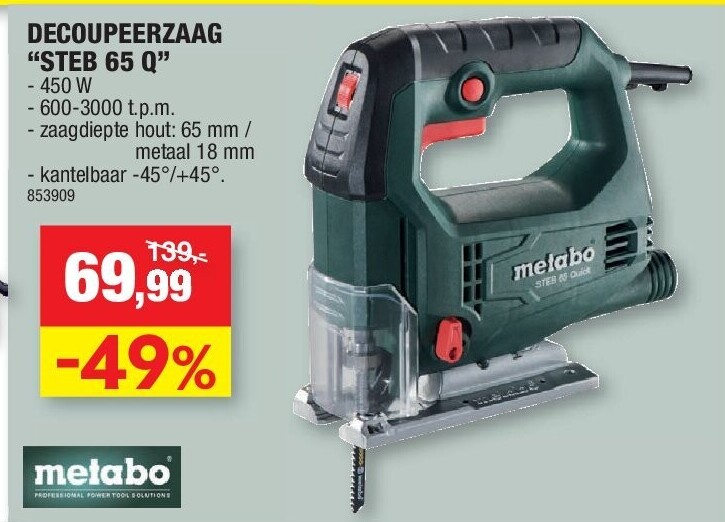 DECOUPEERZAAG “STEB 65 Q”