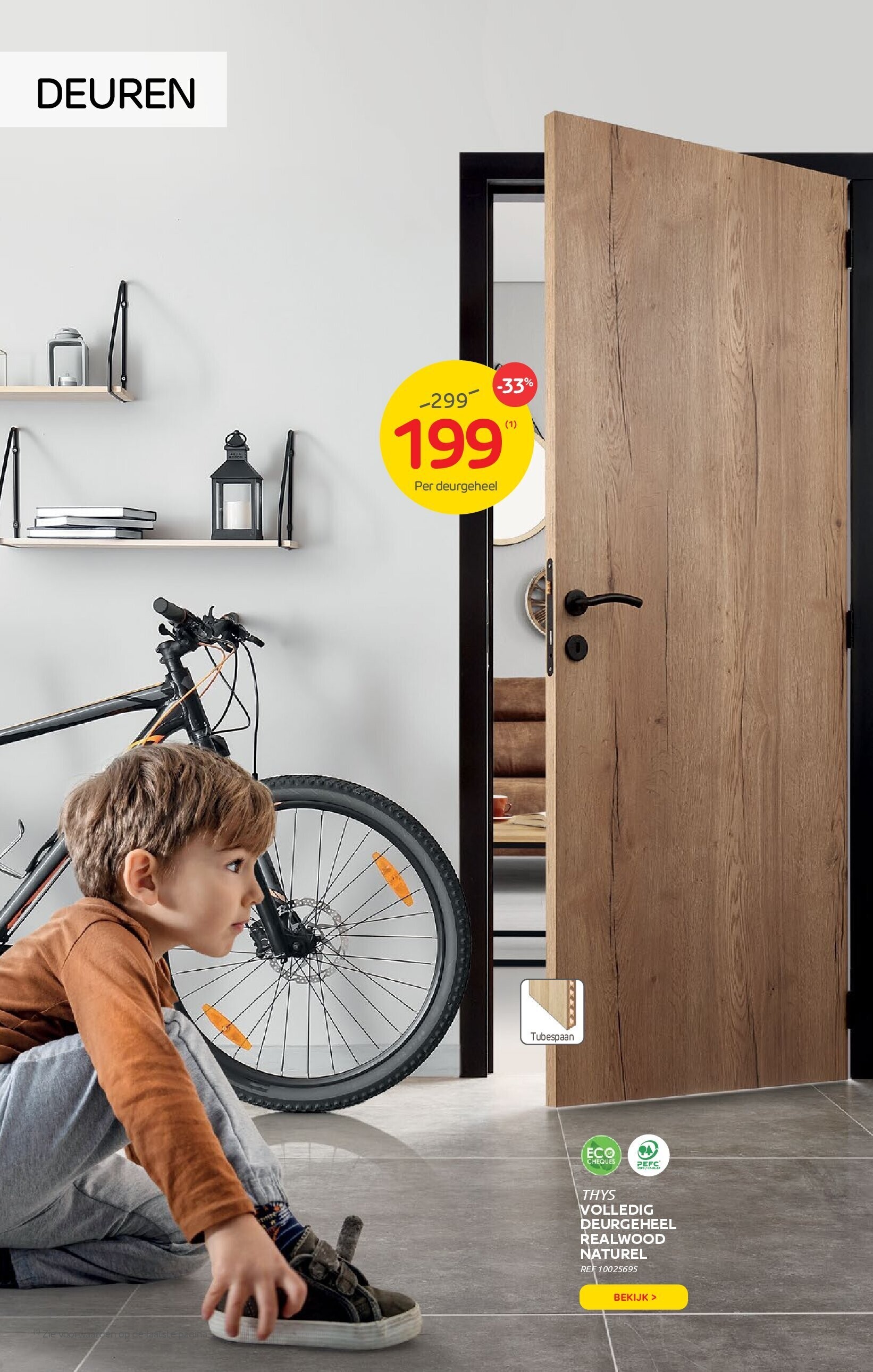 THYS VOLLEDIG DEURGEHEEL REALWOOD NATUREL