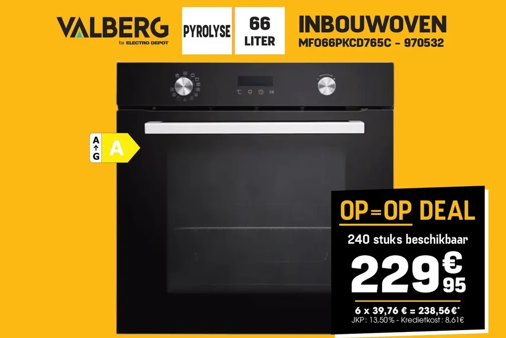 Valberg INBOUWOVEN MF066PKCD765C