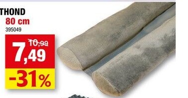 DUBBELE TOCHTHOND 80 cm