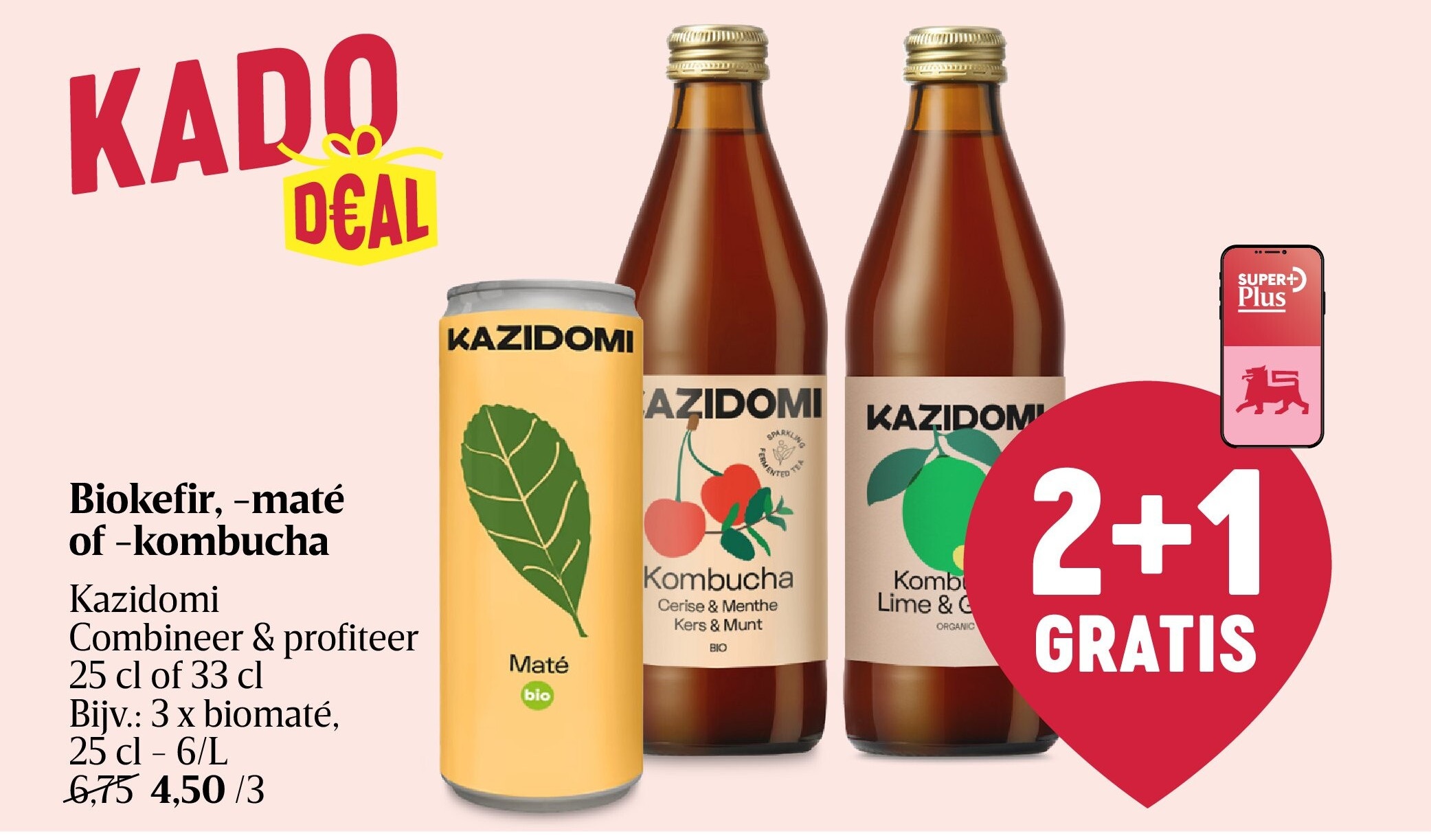 Biokefir, -maté of -kombucha