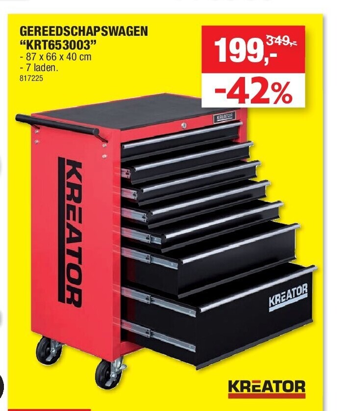 GEREEDSCHAPSWAGEN “KRT653003”