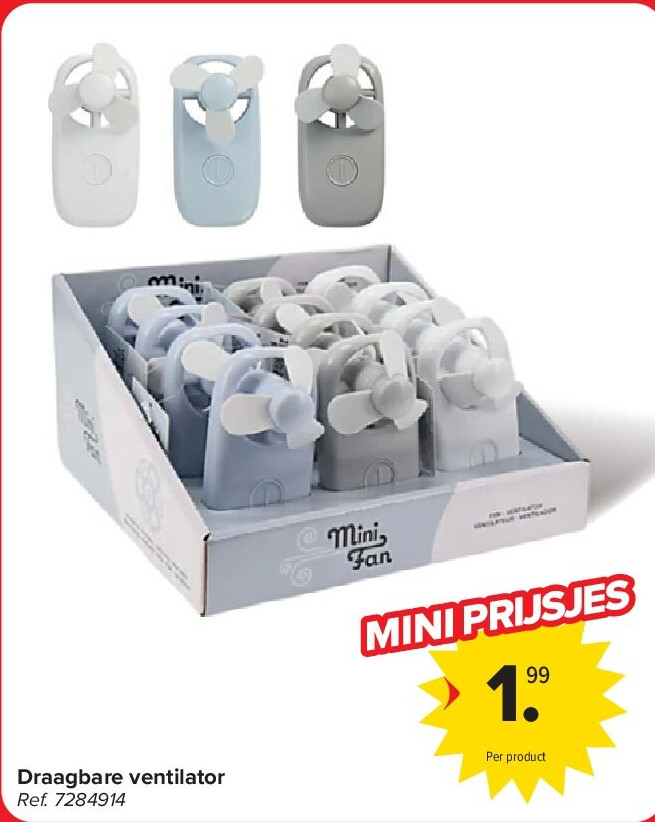 Draagbare ventilator