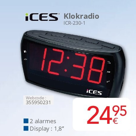 Klokradio ICR-230-1