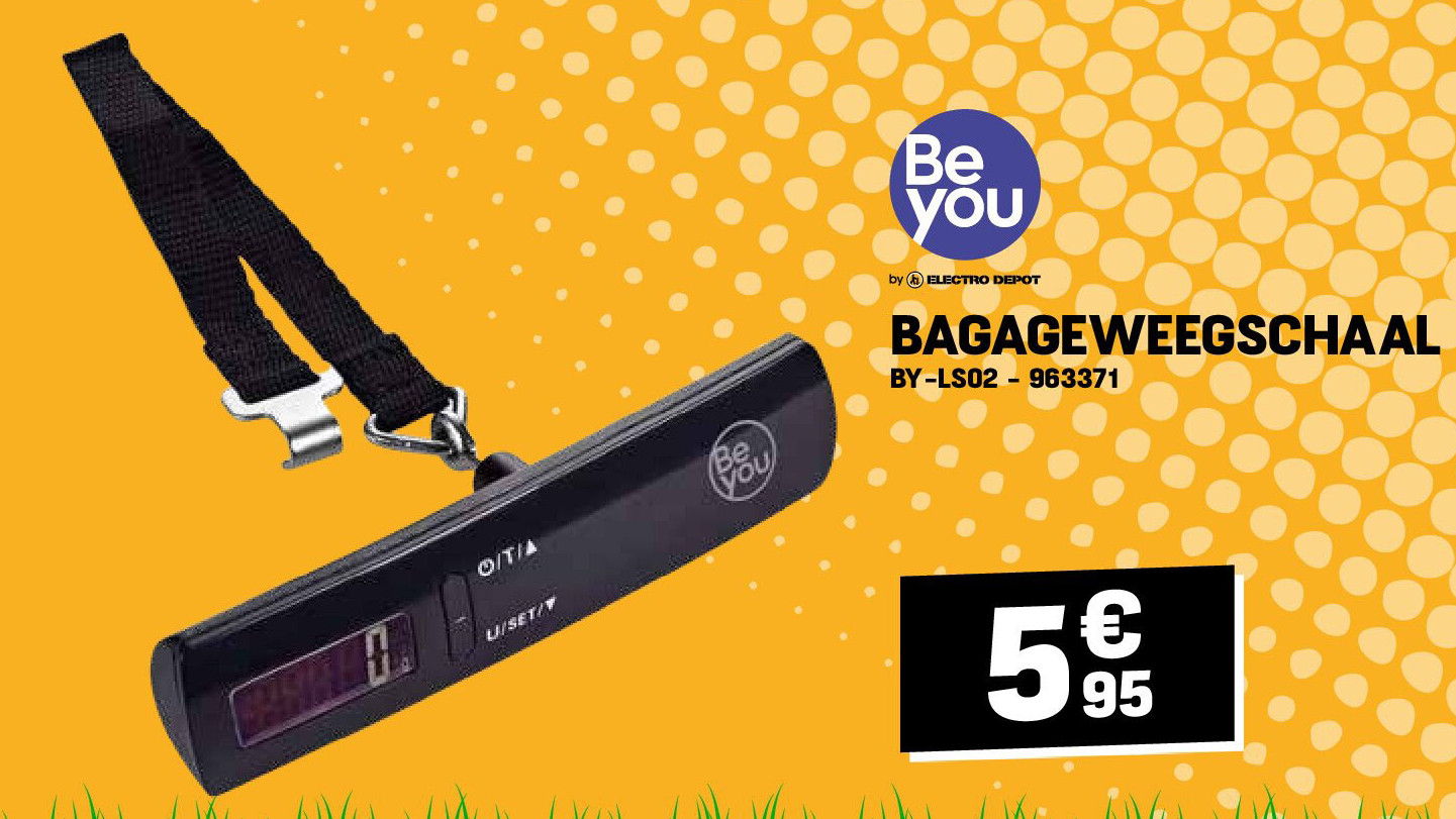 Be You BAGAGEWEEGSCHAAL