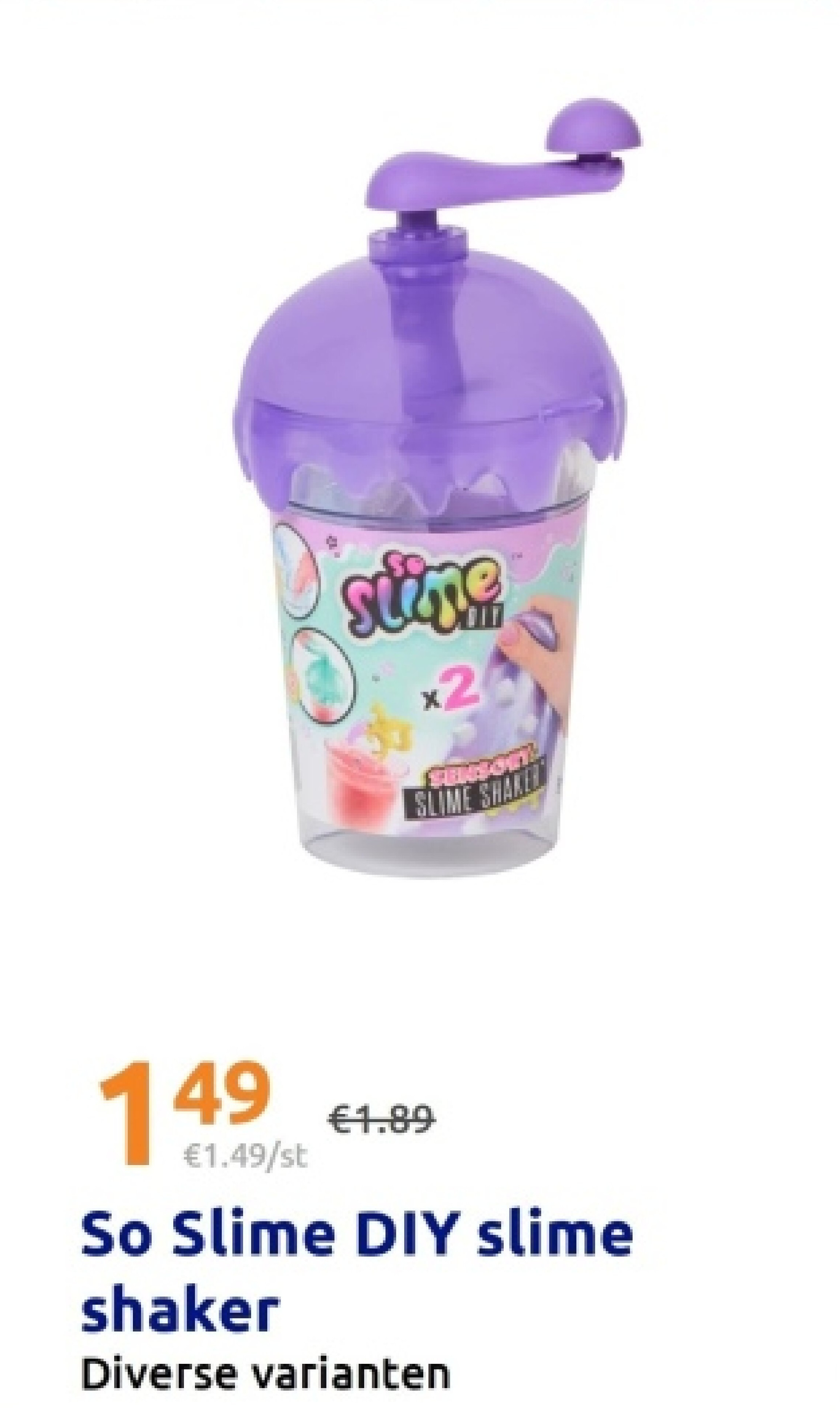 So Slime DIY slime shaker