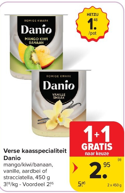 Verse kaasspecialiteit Danio