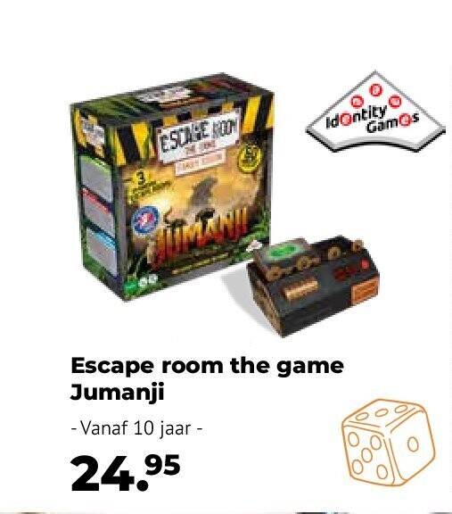 Escape room the game Jumanji