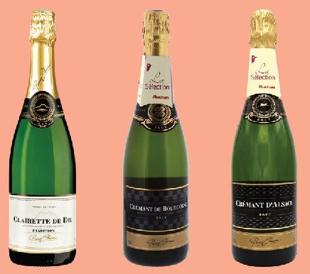 Gamme des vins effervescents Pierre Chanau