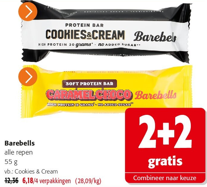 Barebells alle repen 55 g