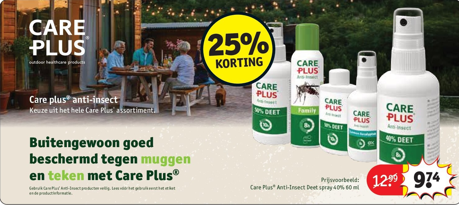 Care Plus® Anti-Insect Deet spray 40% 60 ml