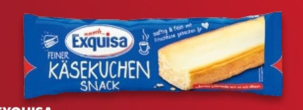 Käsekuchen-Snack
