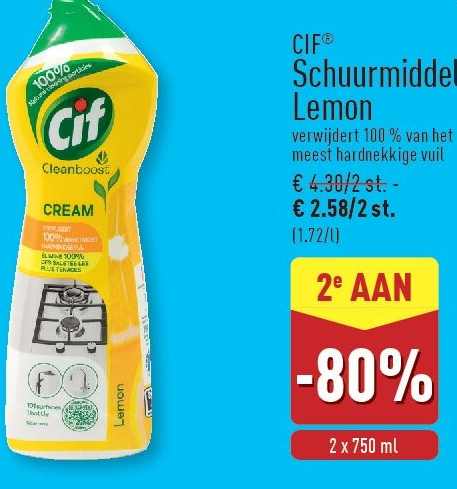 Schuurmiddel Lemon