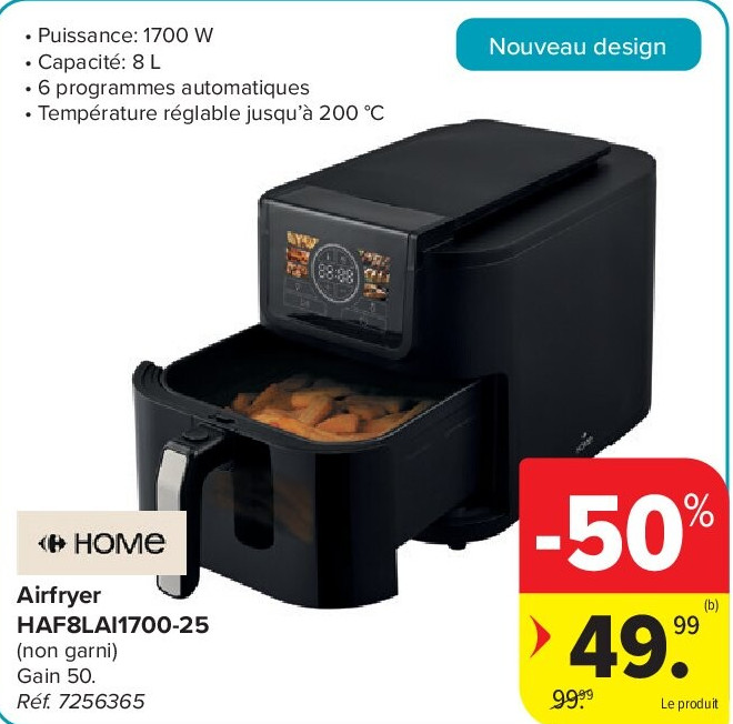 Airfryer HAF8LAI1700-25