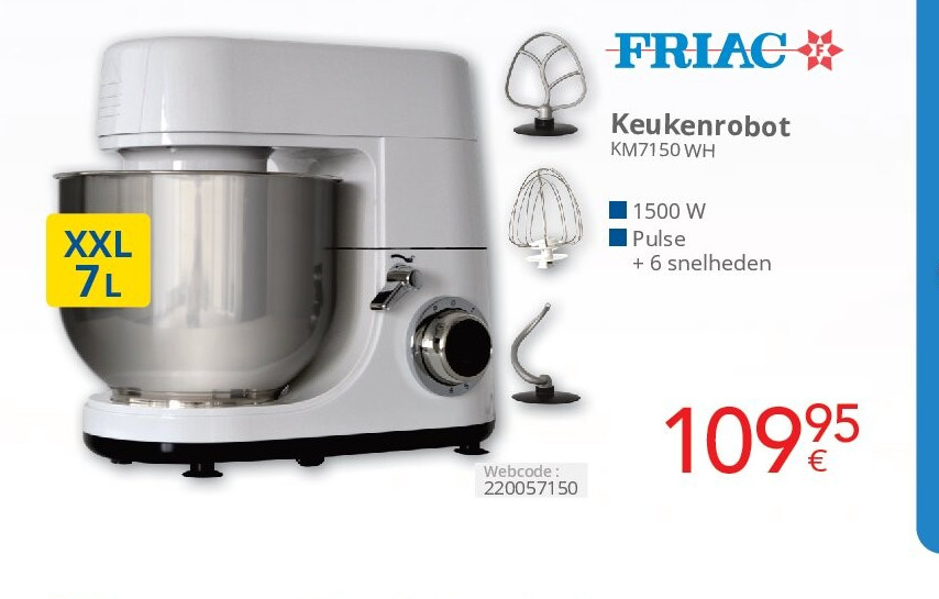 Keukenrobot KM7150 WH