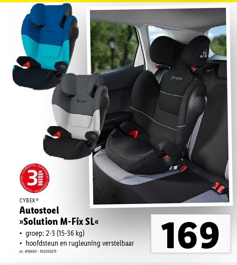 Autostoel »Solution M-Fix SL«