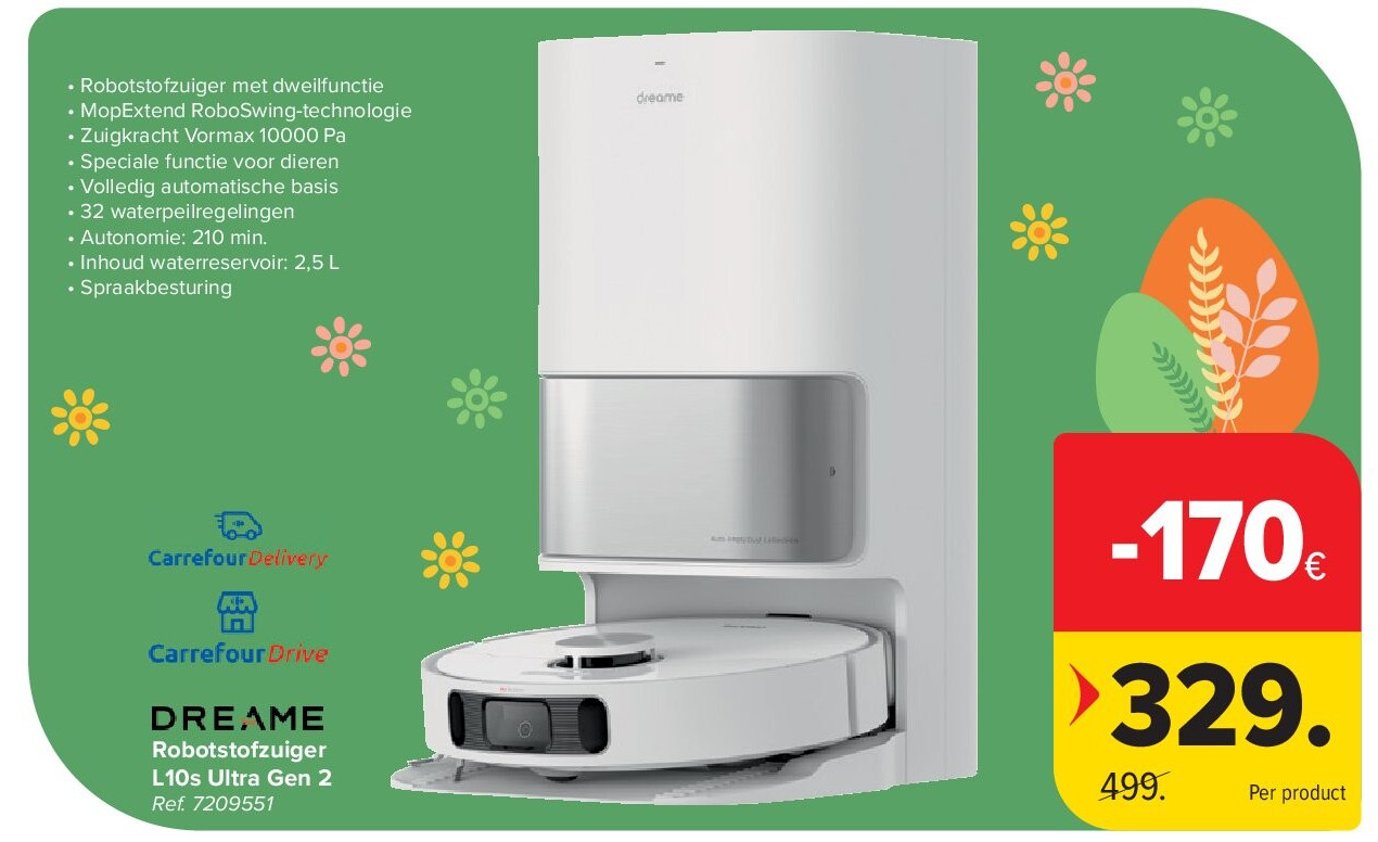 Robotstofzuiger L10s Ultra Gen 2