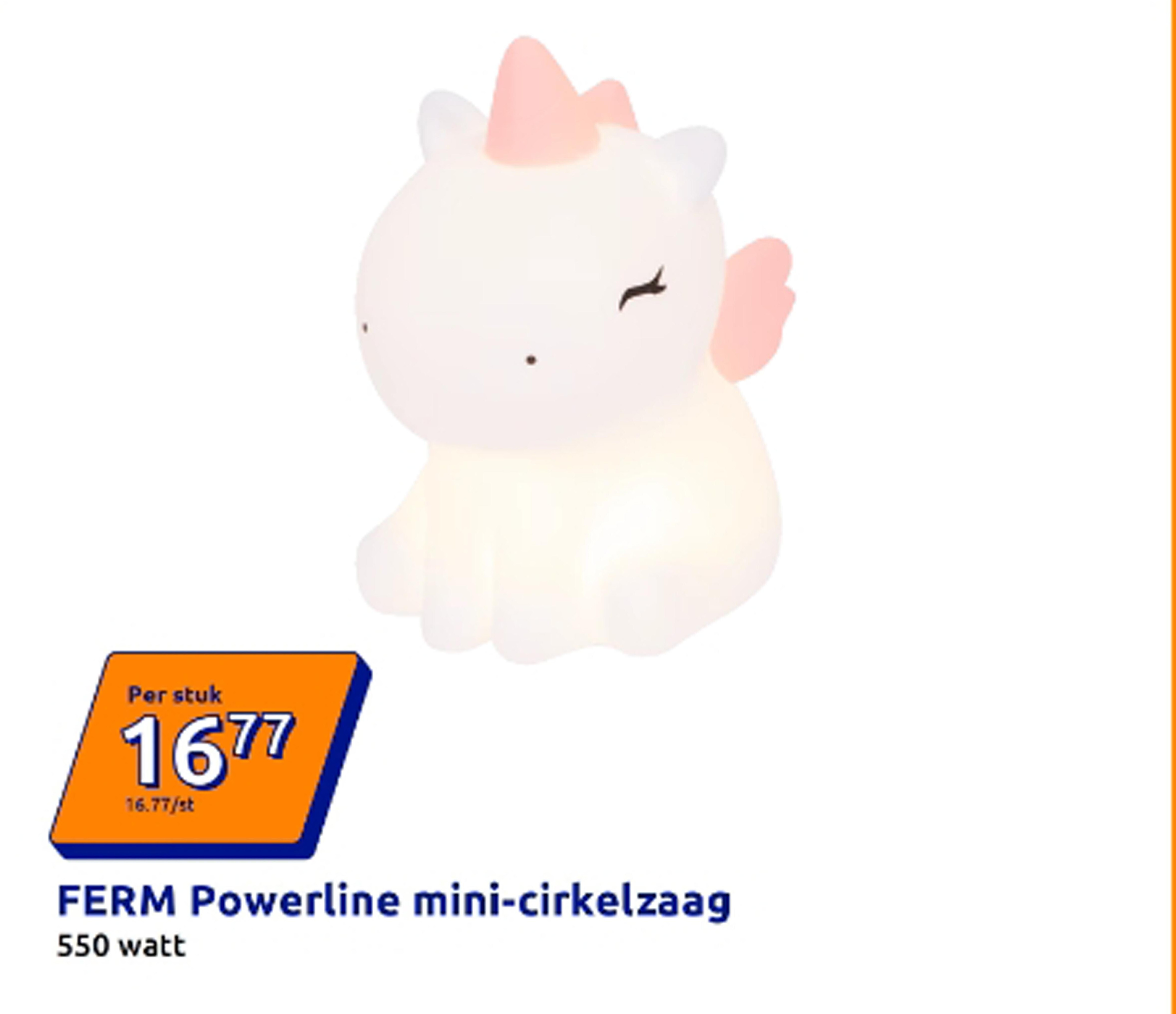 FERM Powerline mini-cirkelzaag